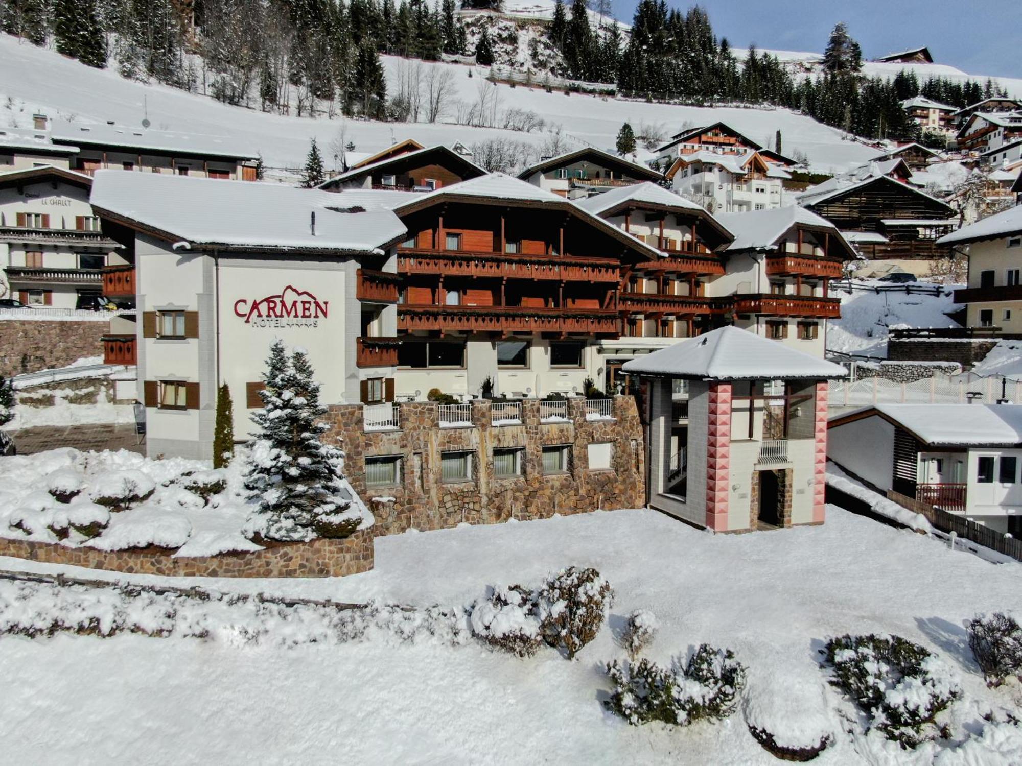 Hotel Carmen Dolomites Santa Cristina Val Gardena Exterior photo