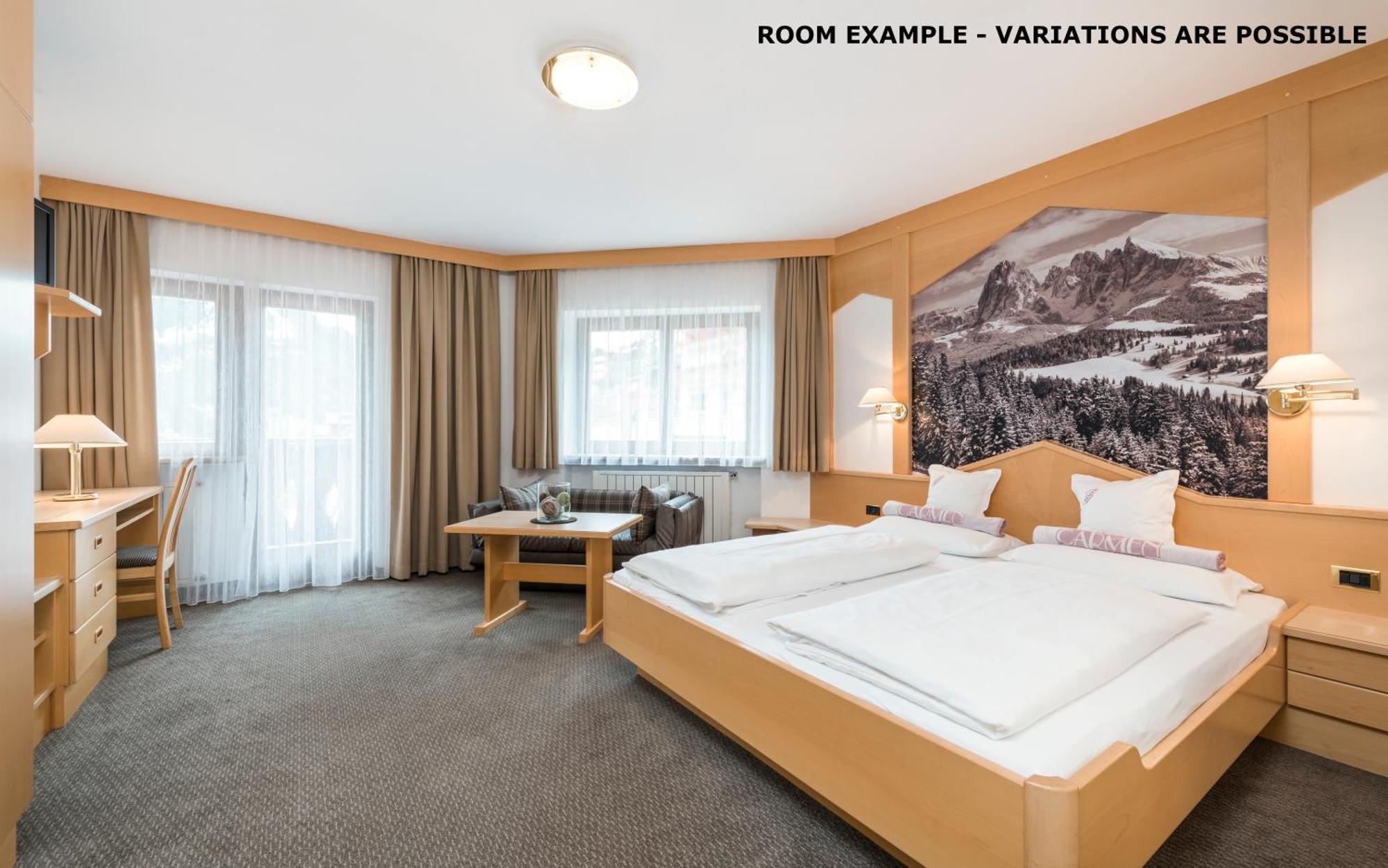 Hotel Carmen Dolomites Santa Cristina Val Gardena Exterior photo